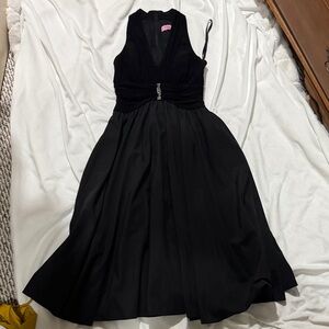 Eliza J Black Sleeveless Dress